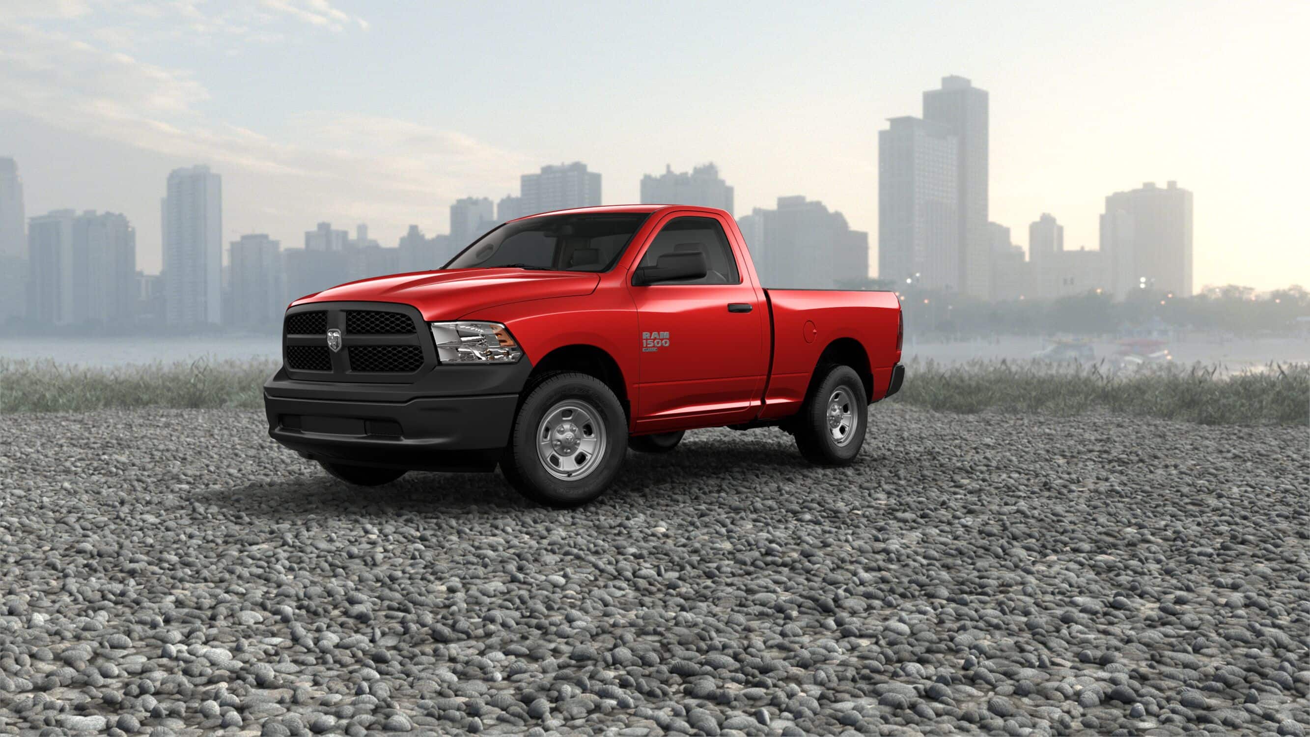 2019 Ram 1500 Classic Tradesman Red Exterior Front Picture
